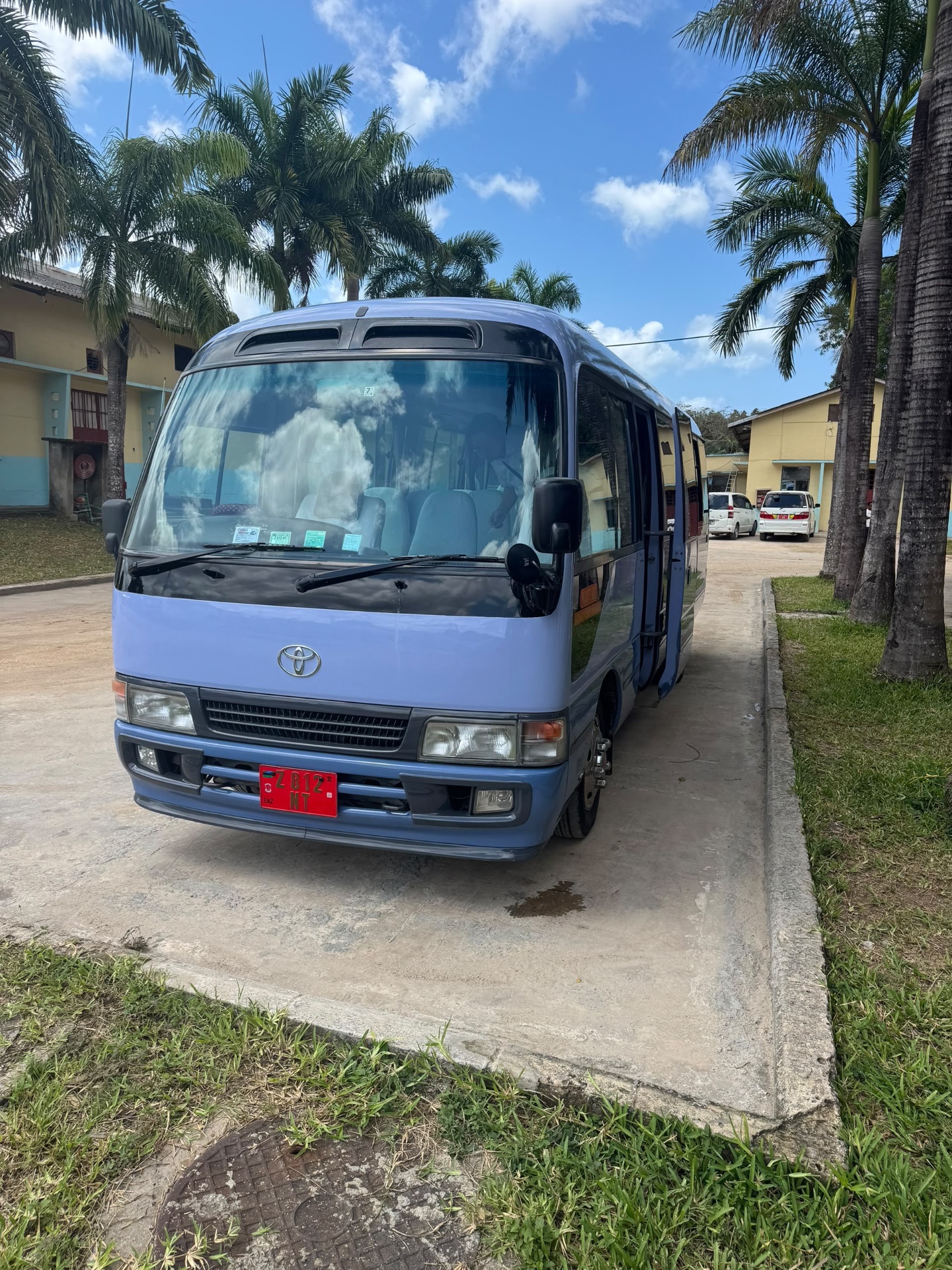 Toyota Coaster — Mini-bus for rent in Zanzibar